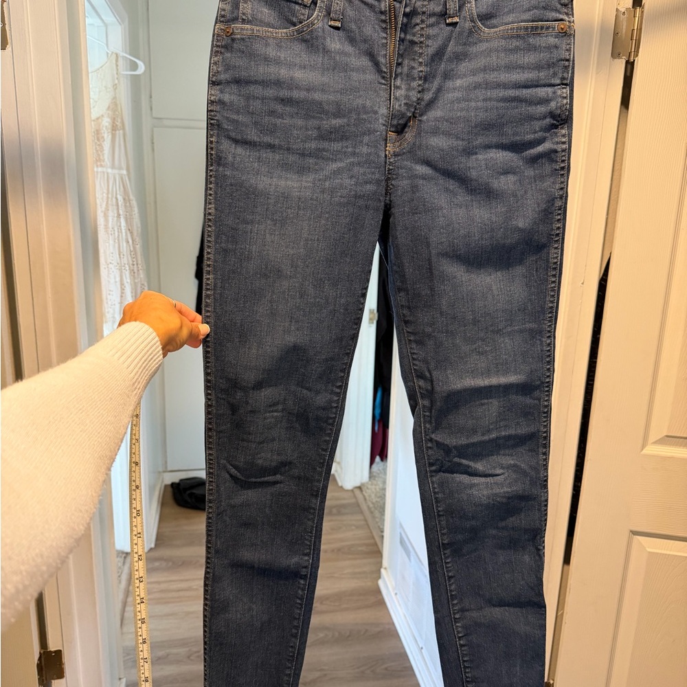 Madewell Dark Blue Skinny Jeans